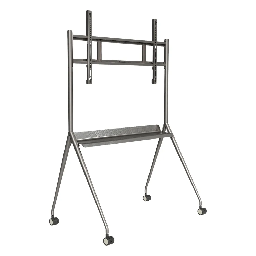Montaje de Piso Móvil para Pantallas de 86" y 98" / Compatible con VESA / Incluye Soporte para Pantalla