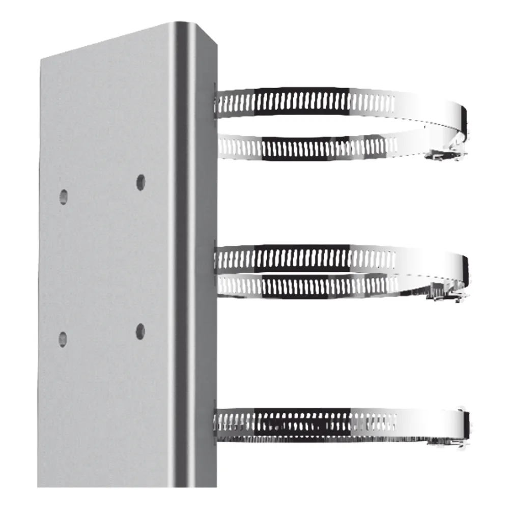 Montaje de Poste para PTZ / Acero Inoxidable / Compatible con PTZ HIKVISION