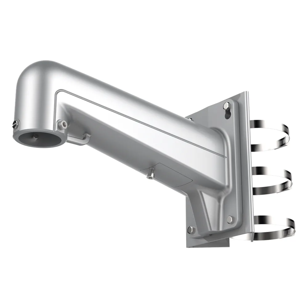 Montaje de Poste para PTZ HIKVISION / Color Plata