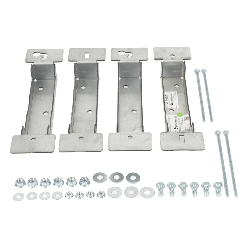 Montaje Galvanizado para Instalar en Poste  Gabinetes con Iniciales GBP – vista 5