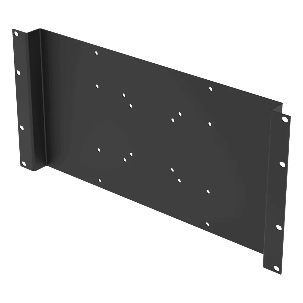 Montaje para Monitor VESA 75x75 hasta 200x200. Compatible con rack 19" 5U.