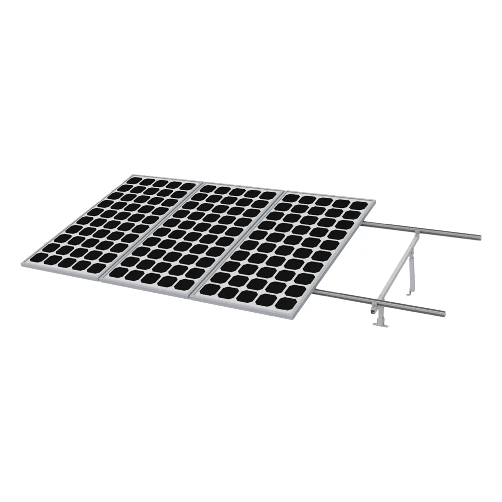 Montaje para Panel Solar, Riel "5" de 4400mm para Módulos con Espesor de 35mm, Velocidad de Viento Máx. 190km/h