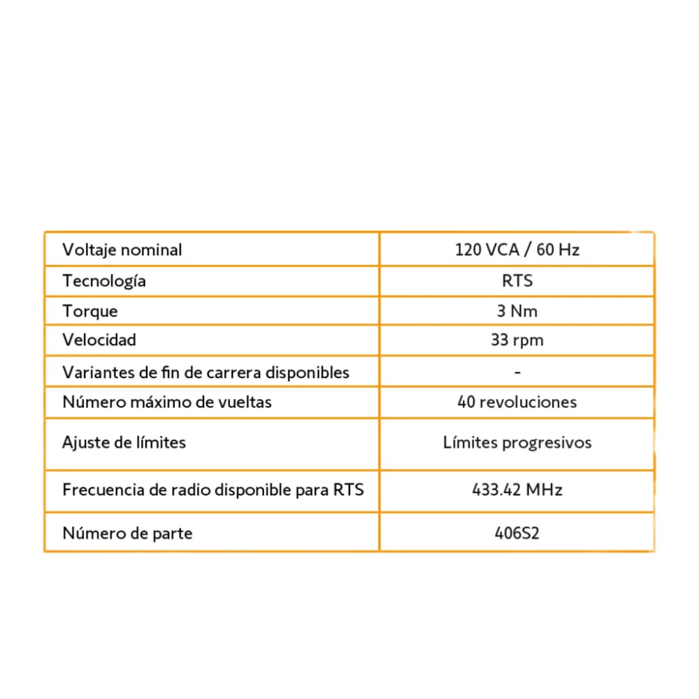 Motor SOMFY 40 mm para persianas. – vista 7