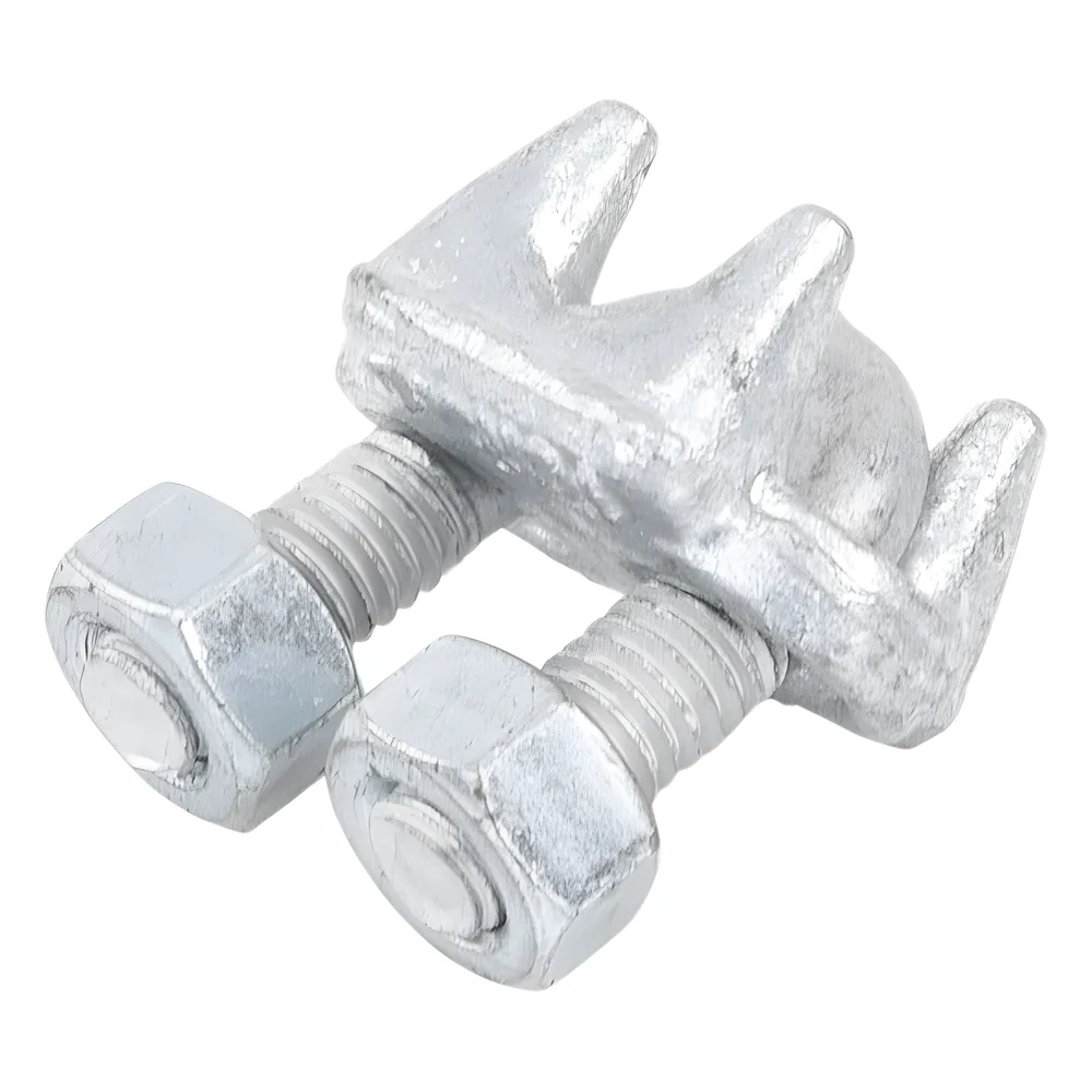 Nudo/ Perro/ Abrazadera Acero Forjado para Cable de 3/8", Galv. por Inmersión en Caliente. – vista 2