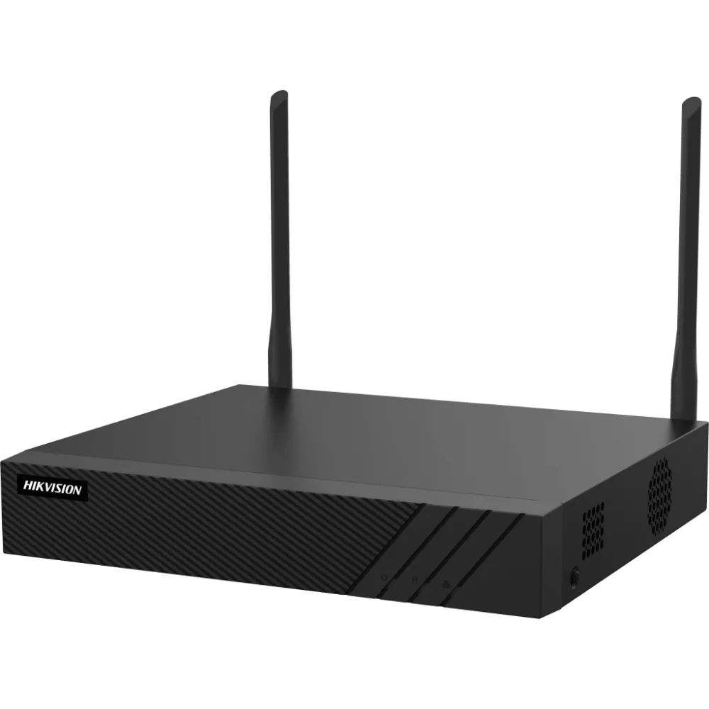 NVR 8 Megapixel (4K) / 4 canales IP / 1 Bahía de Disco Duro / 2 Antenas Wi-Fi / Salida de Vídeo 4K / ACUSENSE