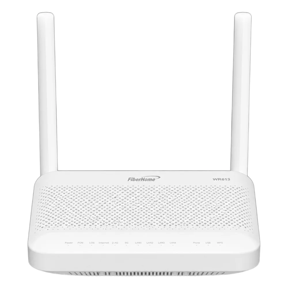 ONU GPON Wi-Fi 7 BE3600 (2.4/5 GHz), Compatible con OLT de Terceros, 1 Puerto 2.5GE + 3 Puertos GE, 1 POTS , 1 USB 2.0