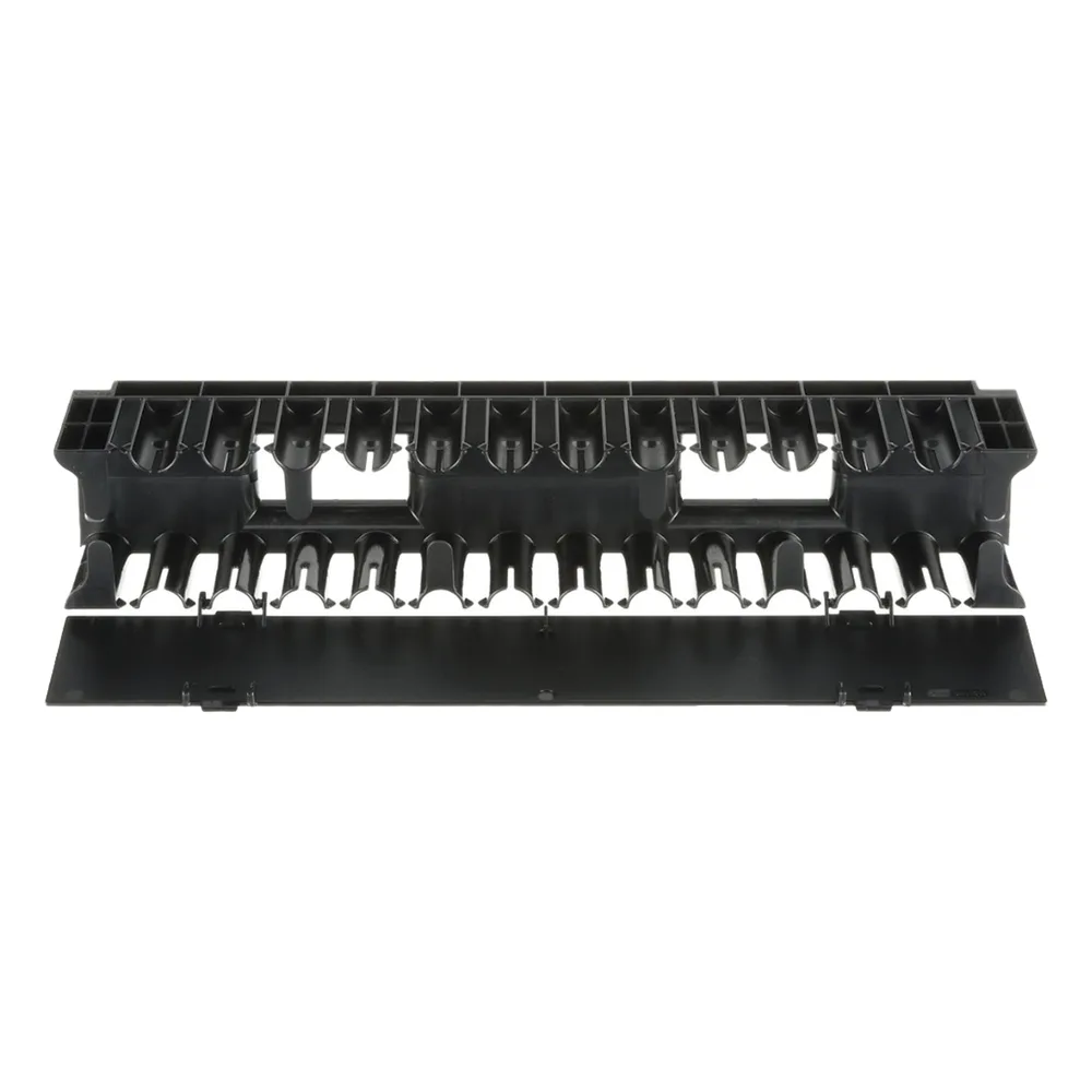 Organizador de Cables Horizontal NetManager, Sencillo (Solo Frontal), Para Rack de 19in, 2UR – vista 3