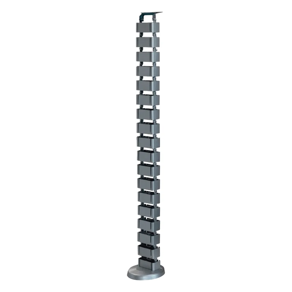 Organizador de Cables Vertical Articulado, Ideal para Llevar los Cables del Piso a Mesa o a la Cubierta del Escritorio de Manera Segura – vista 2