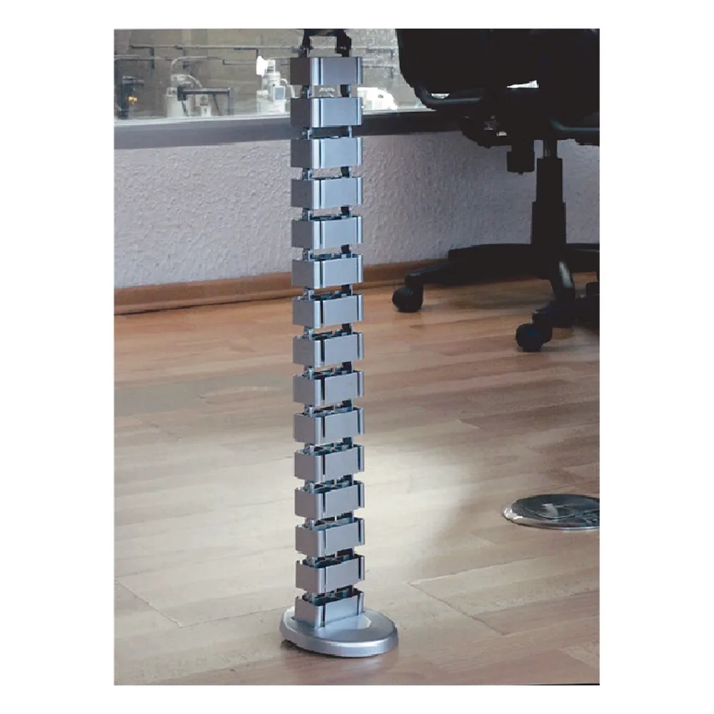 Organizador de Cables Vertical Articulado, Ideal para Llevar los Cables del Piso a Mesa o a la Cubierta del Escritorio de Manera Segura – vista 3