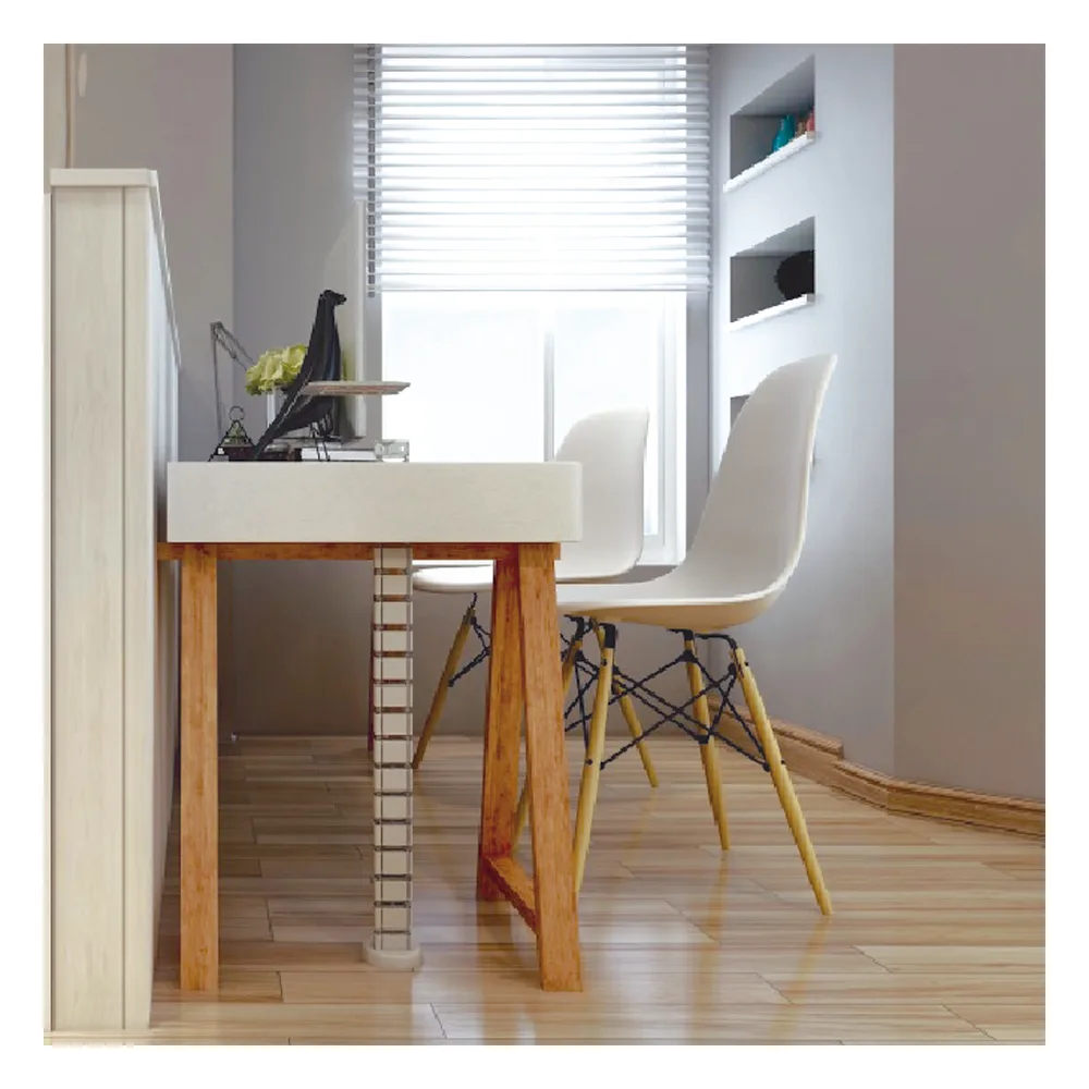Organizador de Cables Vertical Articulado, Ideal para Llevar los Cables del Piso a Mesa o a la Cubierta del Escritorio de Manera Segura – vista 4