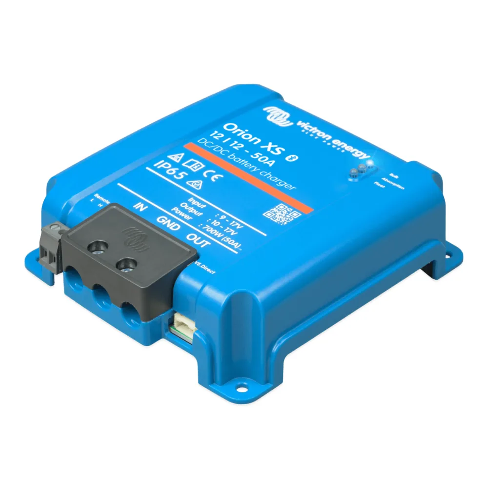 Orion XS 12/12-50 A / Cargador de Baterías CC-CC / 50 A 12 V / IP65 / Compatibilidad Alternador Inteligente / Para Bancos de Baterías de 500 Ah – vista 4