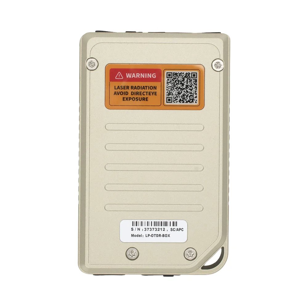 OTDR Portátil con Chasis Metálico para Pruebas en los Enlaces de Fibra Óptica / Longitud de onda  1550nm / Función VFL 10mW / Función OPM / Recargable – vista 2