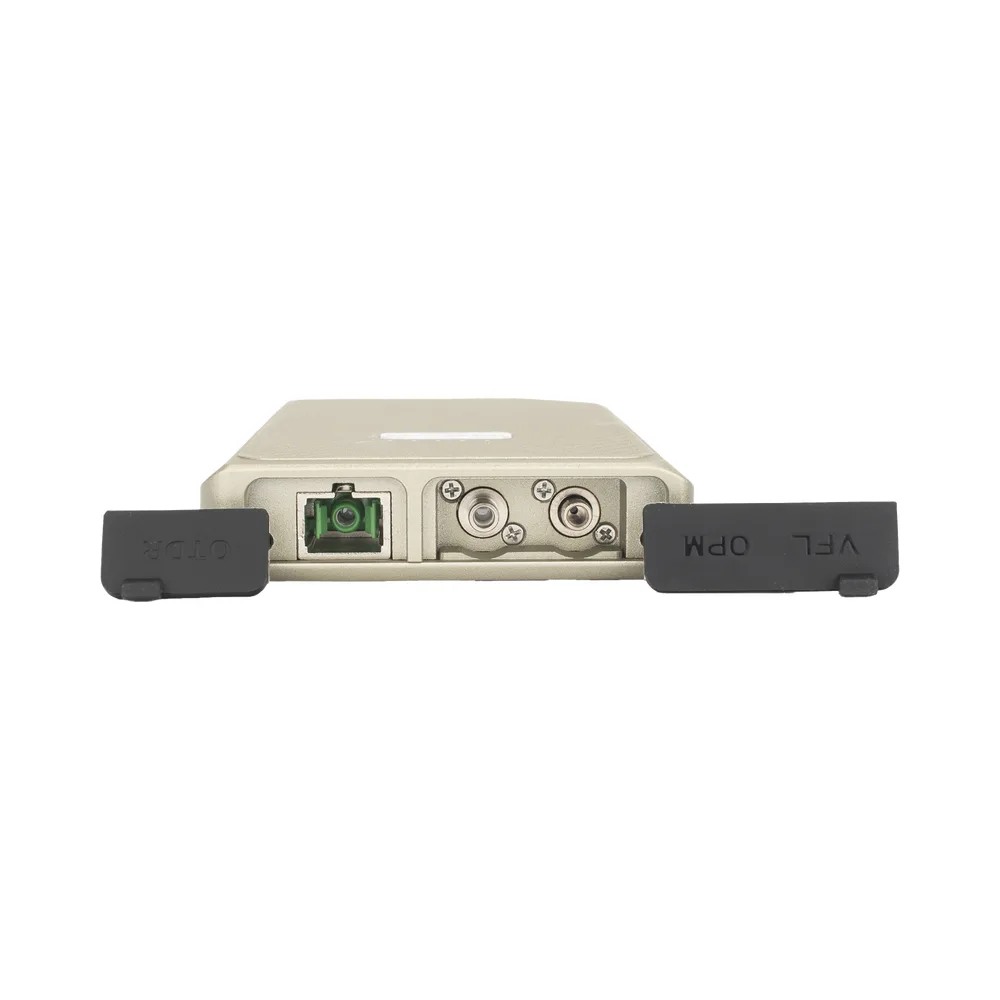 OTDR Portátil con Chasis Metálico para Pruebas en los Enlaces de Fibra Óptica / Longitud de onda  1550nm / Función VFL 10mW / Función OPM / Recargable – vista 4