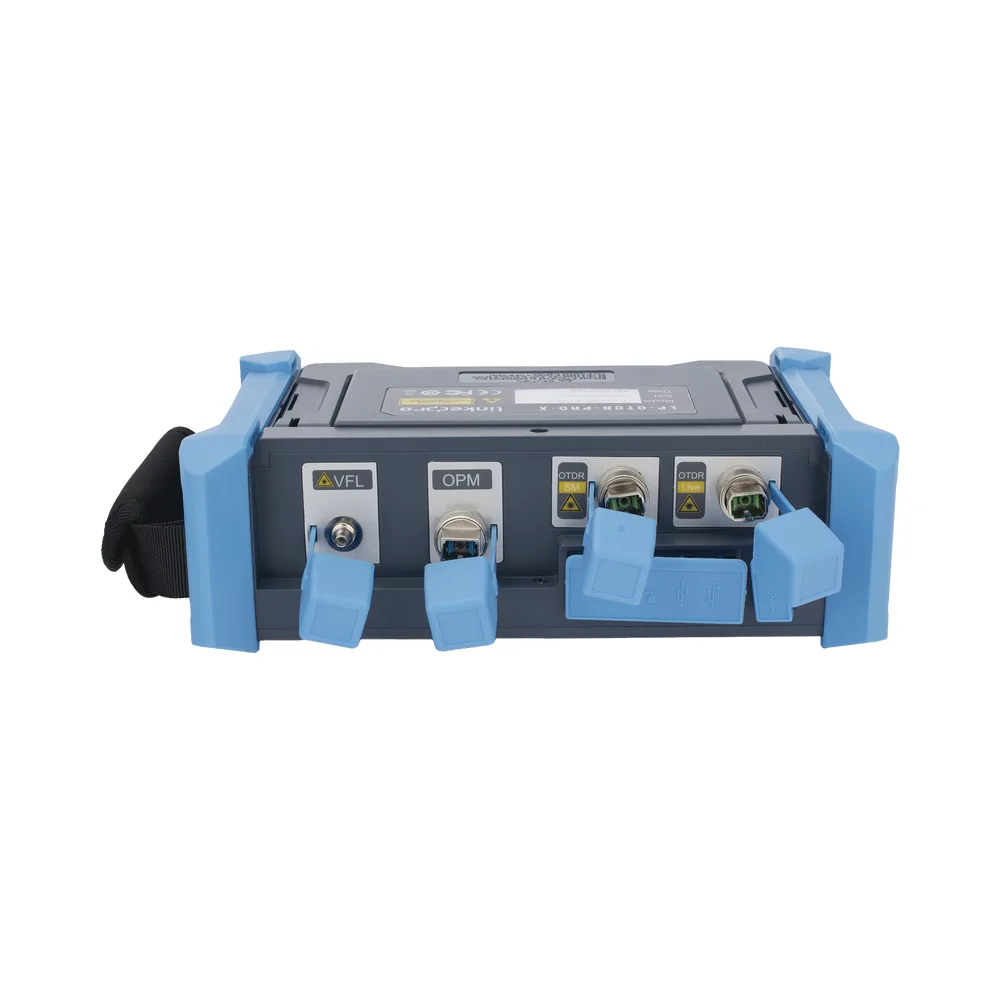 OTDR PRO de Alto Rendimiento para Enlaces de Fibra Óptica Monomodo / Pruebas en Fibra Óptica Viva / Longitudes de onda: 1310nm, 1550nm y 1625nm / Zona Muerta por Evento de 0.8 Metros (2.62 Pies) / VFL 5mW / Distancia de prueba de hasta 420 k – vista 6