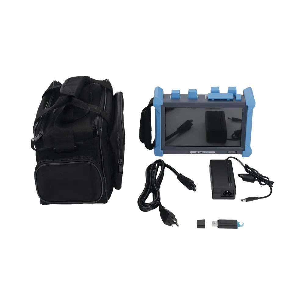 OTDR PRO de Alto Rendimiento para Enlaces de Fibra Óptica Monomodo / Pruebas en Fibra Óptica Viva / Longitudes de onda: 1310nm, 1550nm y 1625nm / Zona Muerta por Evento de 0.8 Metros (2.62 Pies) / VFL 5mW / Distancia de prueba de hasta 420 k – vista 7