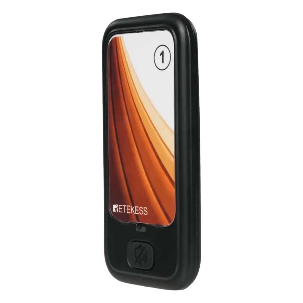 Pager Recargable TD173 / 3 Modos de Alerta: Sonido, Vibración y LED / Recepción de Señal Fuerte 148mW / Batería 3.7V 200mAh / Personalizable con Logo / Dimensiones 100x50x10 mm (3.9x2x0.4 in) – vista 2