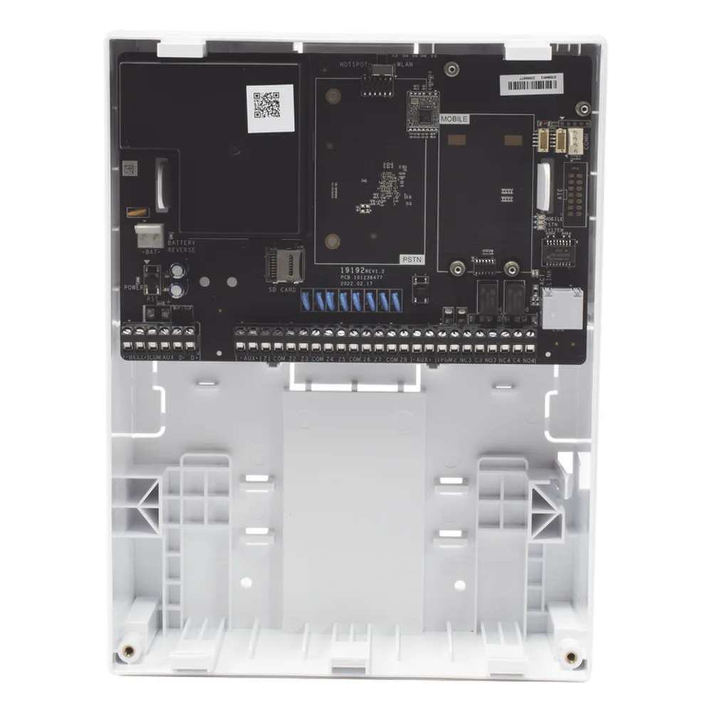 Panel de Alarma AX HYBRID PRO / Wi-Fi / 8 Zonas Cableadas Directas al Panel / 56 Zonas Expandibles: Inalámbricas o Cableadas por Medio de Módulos / Soporta Integración de Batería de Respaldo / 32 Particiones (Áreas) – vista 4