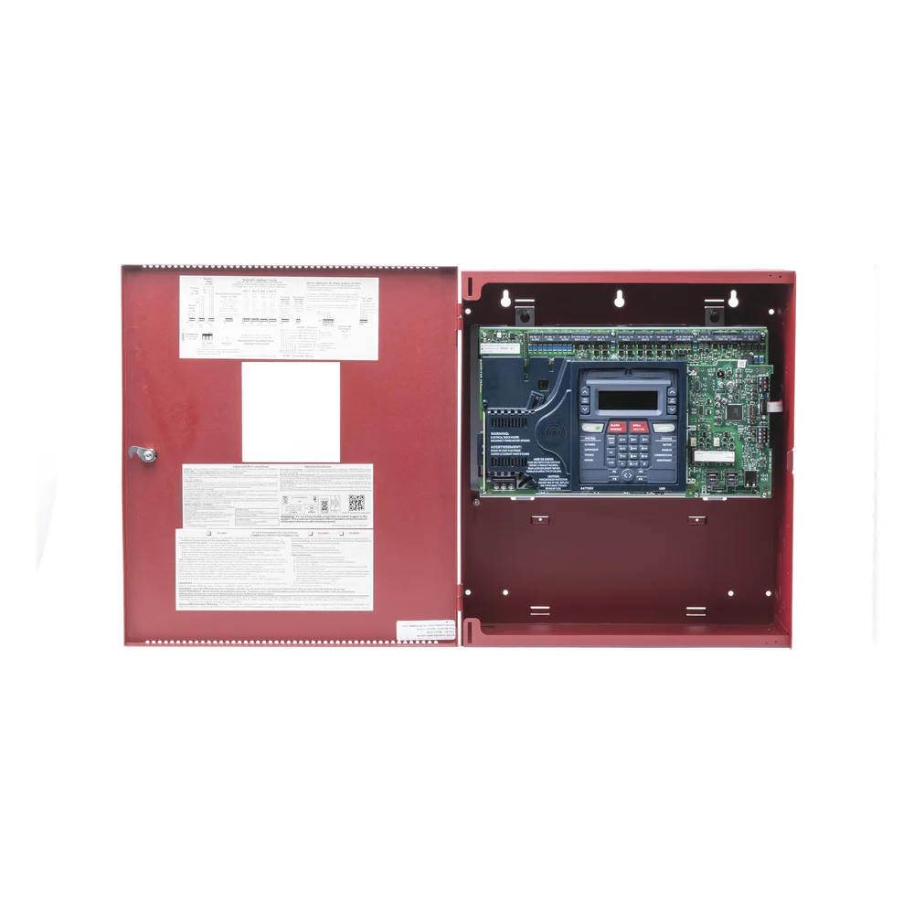 Panel de detección de incendio direccionable inteligente con comunicador preinstalado, 198 dispositivos en un lazo SLC, 4 NAC Clase A/B, activa el centro ECC-50/100 – vista 5