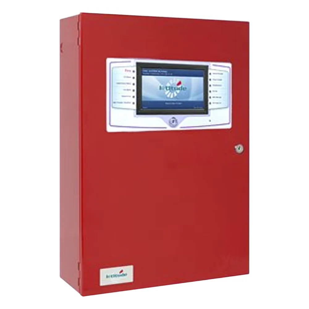 Panel De Incendio Modular, Direccionable, C/4 Ranuras, Puerta Plexi-Glass, C/4 Lazos SLC, Expandible hasta 8 Lazos SLC, Fuente 10.25A Auto-Sensing, En Ingles,Serie FireNET L@titude (0101-01440)