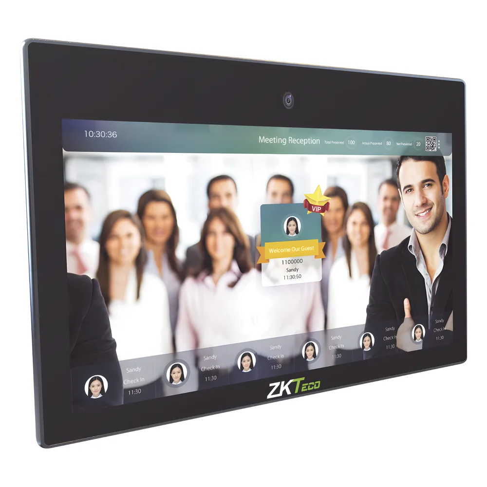 Pantalla de 21 pulgadas para publicidad con reconocimiento facial de hasta 5 personas al mismo tiempo – vista 3