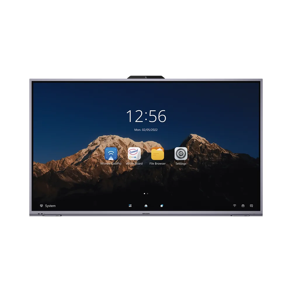 Pantalla Interactiva Touch de 65" Android 11 / Cámara Web 8 MP / Resolución 4K / Bocinas Integradas / Entradas HDMI y VGA / Incluye 2 Lápices para Escribir