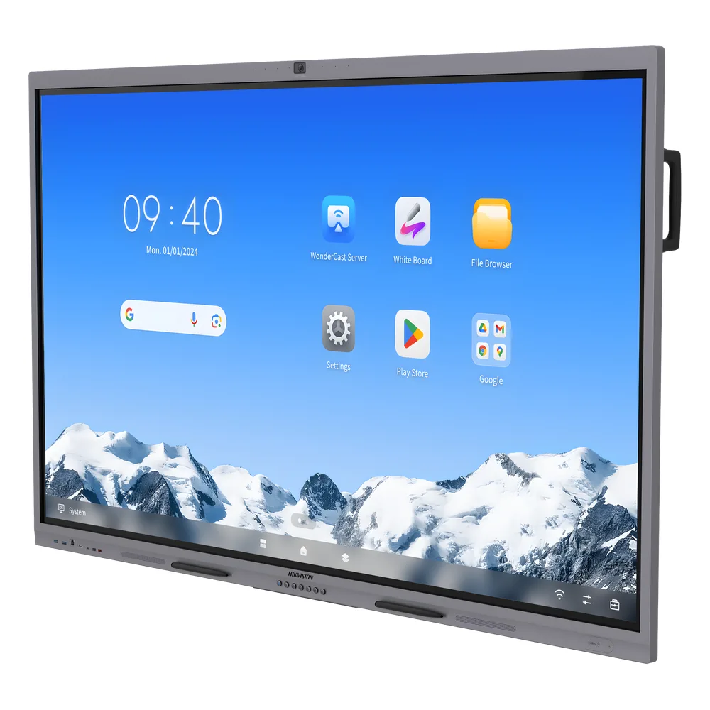 Pantalla Interactiva Touch de 65" Android 16 / Asistentes IA / Google Suite Preinstalado con Certificación EDLA / Cámara Web 8 MP / Resolución 4K / Bocinas Integradas / Entradas HDMI y VGA / Incluye 2 Lápices para Escribir – vista 2