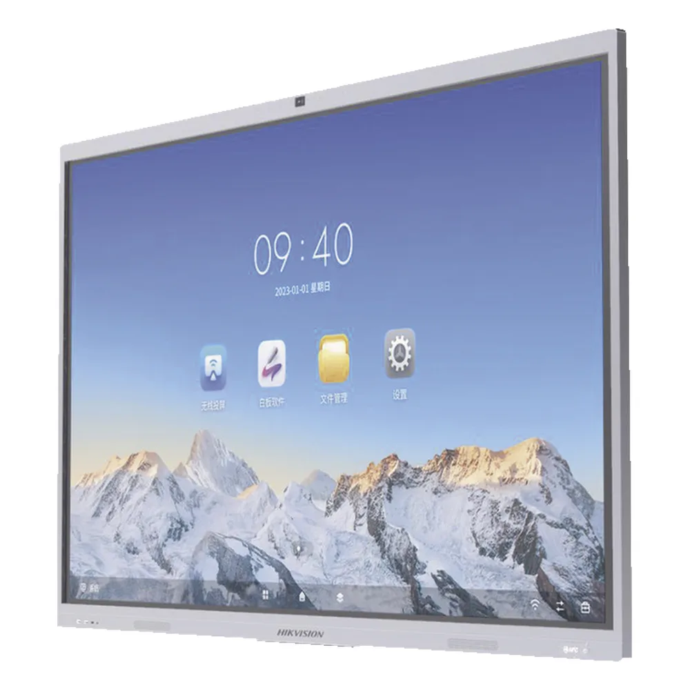 Pantalla Interactiva Touch de 86" Android 13 / Google Suite Preinstalado con Certificación EDLA / Cámara Web 8 MP / Resolución 4K / Bocinas Integradas / Entradas HDMI y VGA / Incluye 2 Lápices para Escribir – vista 2