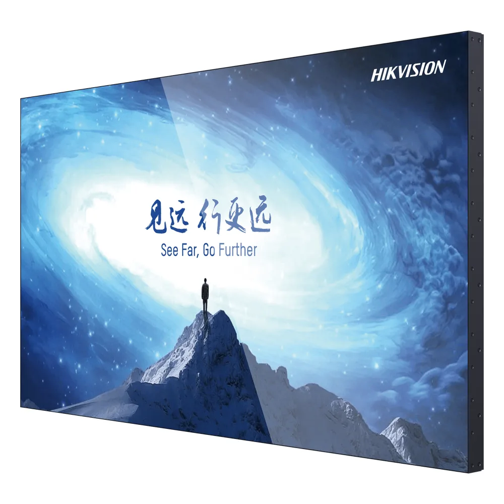 Pantalla LCD 46" para Videowall / Bisel Ultraestrecho 2.5 mm / Daisy Chain HDMI sin Software / Full HD 1080p / 500 cd/m² / Operación 24/7