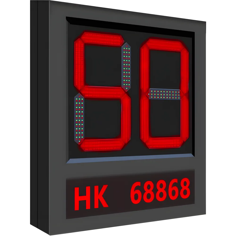 Pantalla LED para Aplicación de Estacionamientos / Indicador de Estados como Exceso de Velocidad, Velocidad Normal – vista 2