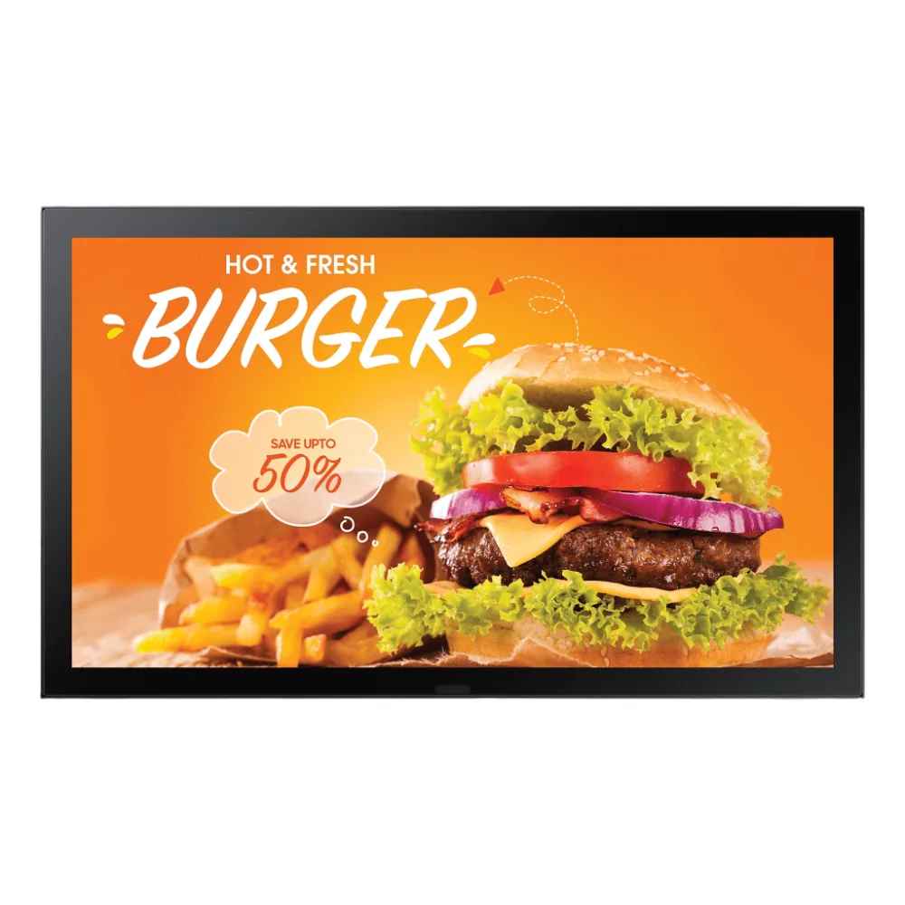 Pantalla Profesional LED 24" para Exterior Protección para exterior 3T / Full HD (1080p) / HDMI / LAN / Brillo 1500 cd/m2 / Compatible con montaje VESA – vista 2