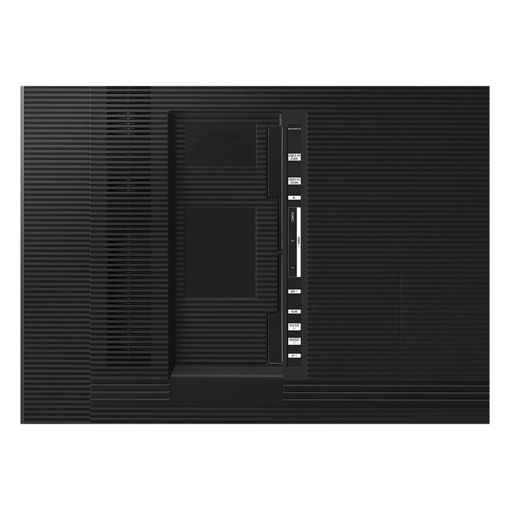 Pantalla Profesional LED de 55" para marketing digital / UHD 4K (3840x2160p) / Entradas de Video HDMI / uso 24/7 / Compatible VESA 200x200 / compatible con plataforma de gestion Samsung VXT – vista 4