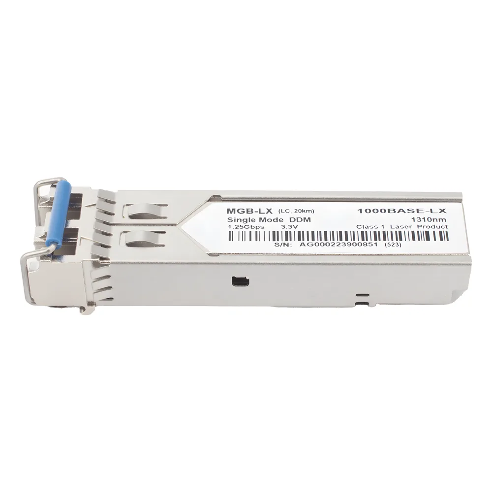 Paquete de 10 Piezas del Transceptor Industrial mini-Gbic SFP 1G LC TX:1310nm Para Fibra Mono Modo 20 Km – vista 5