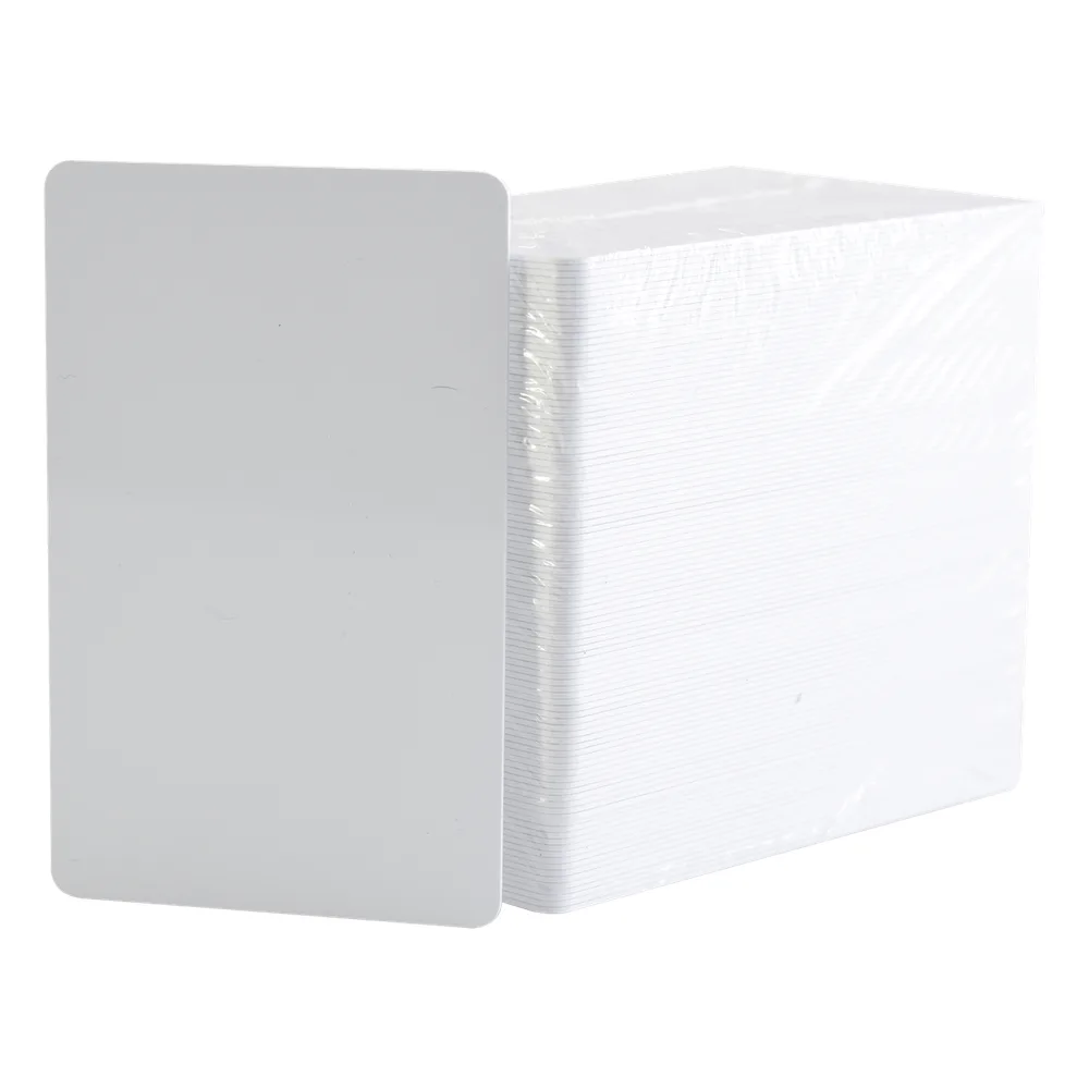 Paquete de 500 Tarjetas UltraCard 10 mil Adhesivas Imprimibles por un sólo lado / Para pegar sobre tarjetas/ CR79