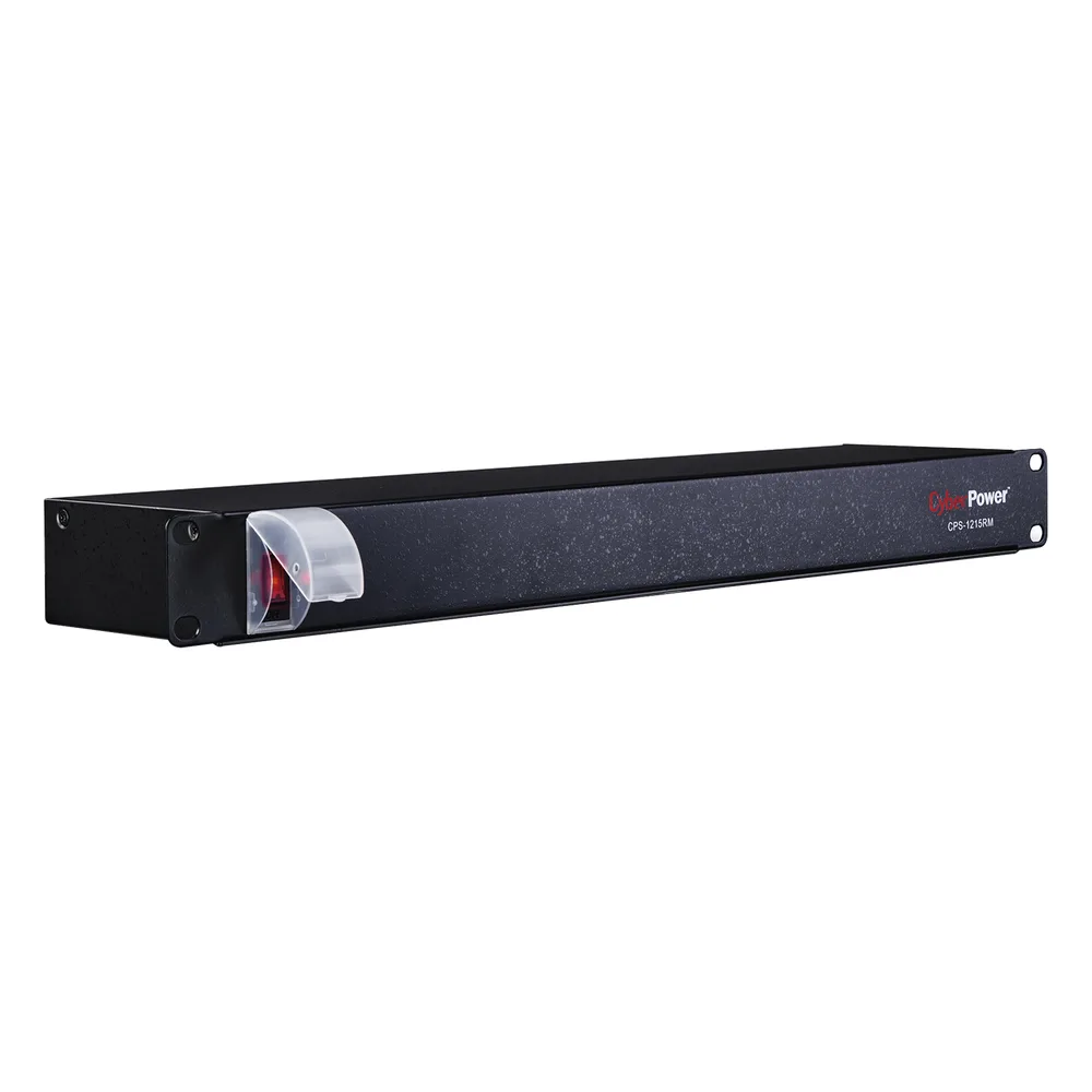 PDU Básico Para Distribución de Energía, Con 10 Tomas NEMA 5-15R Traseras, 1UR, 15 Amp, 120 Vca – vista 5
