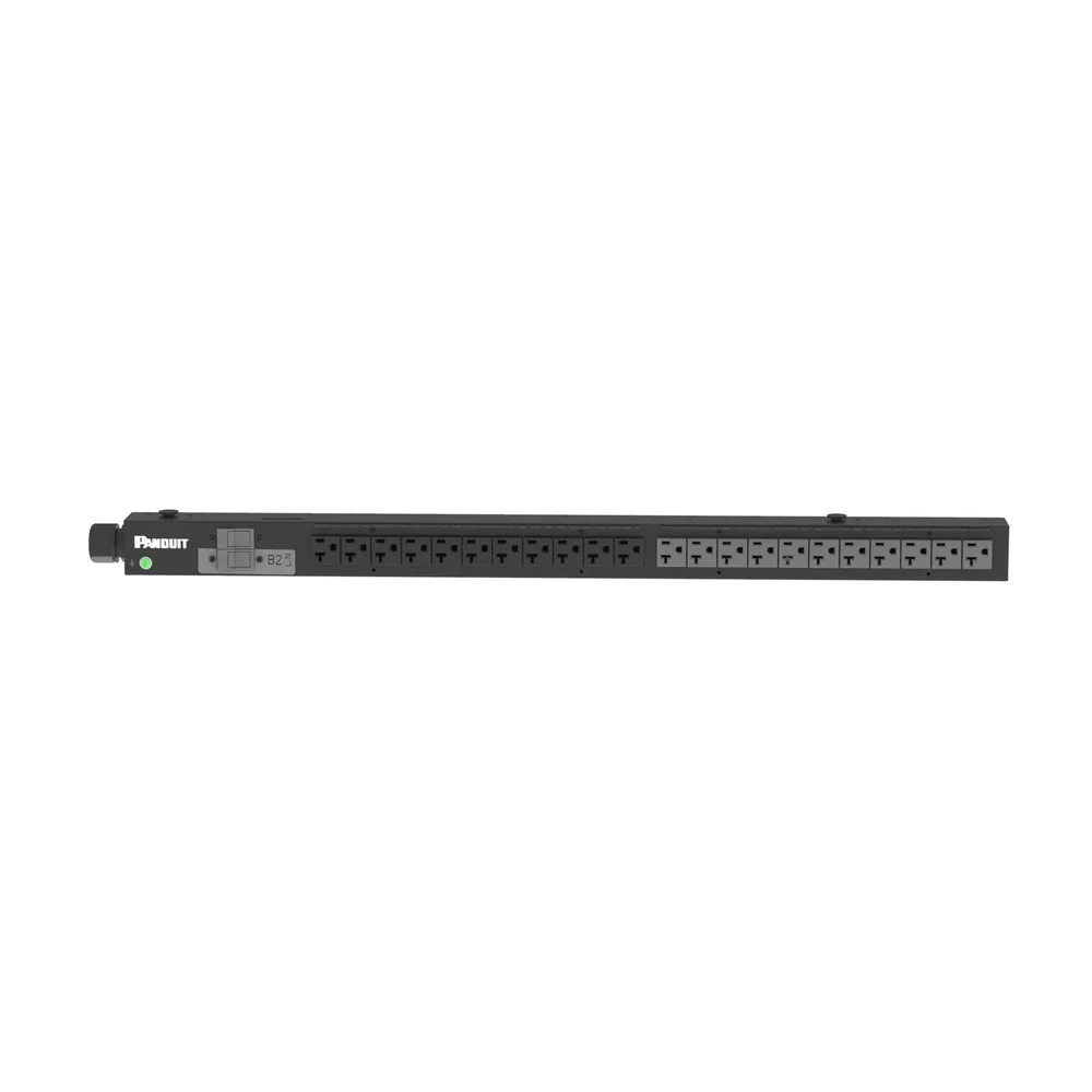 PDU Básico para Distribución de Energía, Enchufe de Entrada NEMA L5-30P, Con 22 Salidas NEMA 5-20R, de Instalación Vertical, 120 Vca, 30 Amp – vista 2
