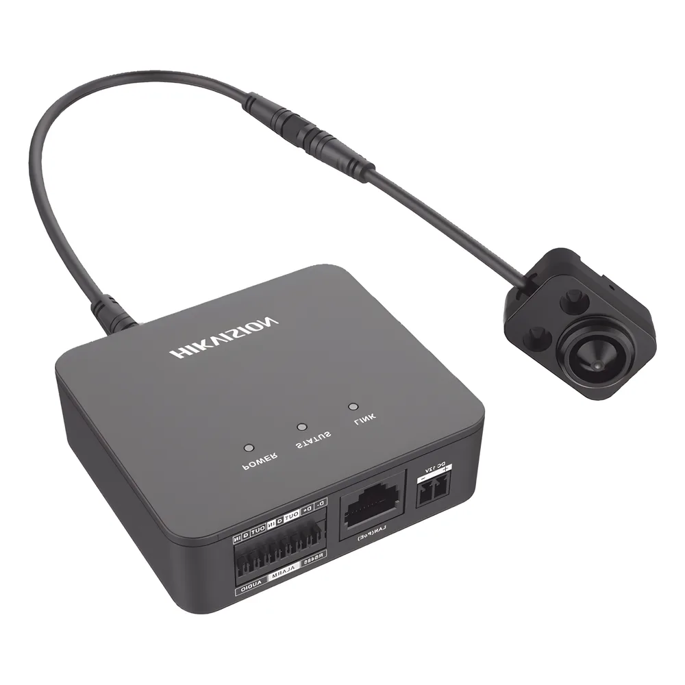 Pinhole IP 2 Megapixel / Lente 3.7 mm / 2 Mts Cable / PoE / Ideal para Cajeros Automáticos (ATM) / WDR / Micro SD / Cámara Tipo Block