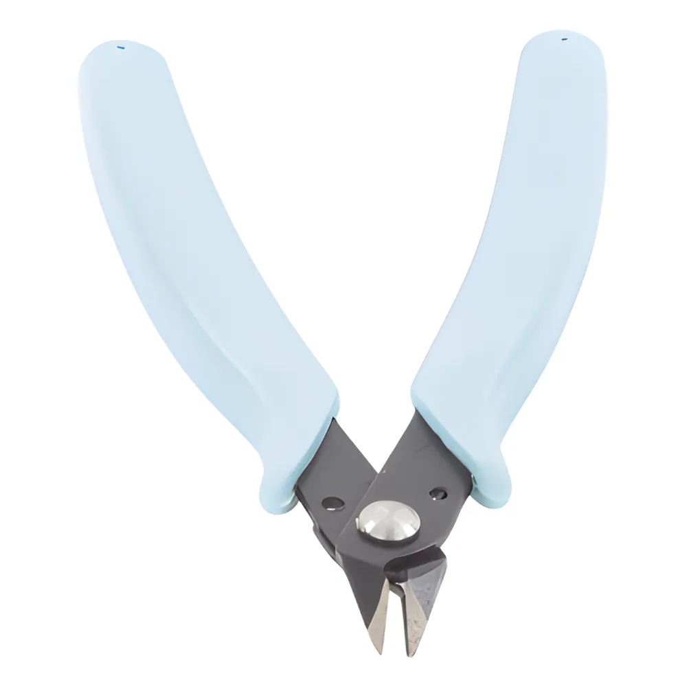 Pinza De Corte Micro de 5" (125 mm). Acero c/mango Ergonómico de PVC. Uso Electrónico. Corte al Ras. – vista 3