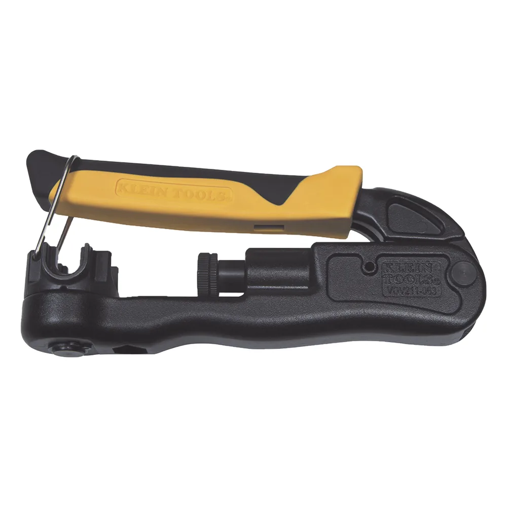 Pinza Ponchadora para  Cables RG58, RG59, RG62, RG6/6Q, RG7, RG11 y Conector F, BNC y RCA.