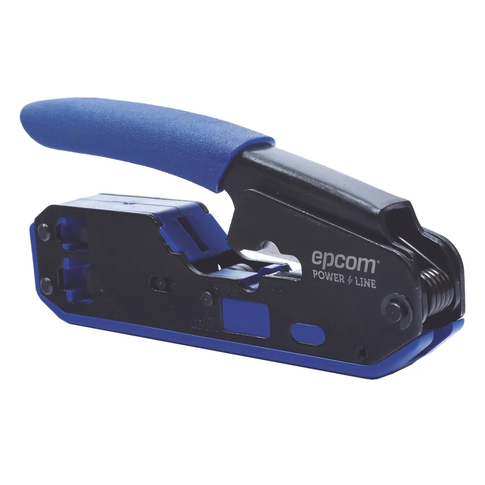 Pinza SLIM para Corte y Terminado de Plugs RJ45/RJ11, Acero al Carbón y Mango Ergonómico. – vista 2