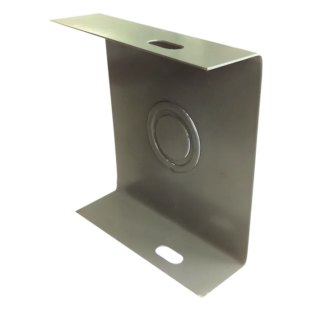 Placa cierre 100 x 100 mm, fabricado en lámina de acero al carbón
