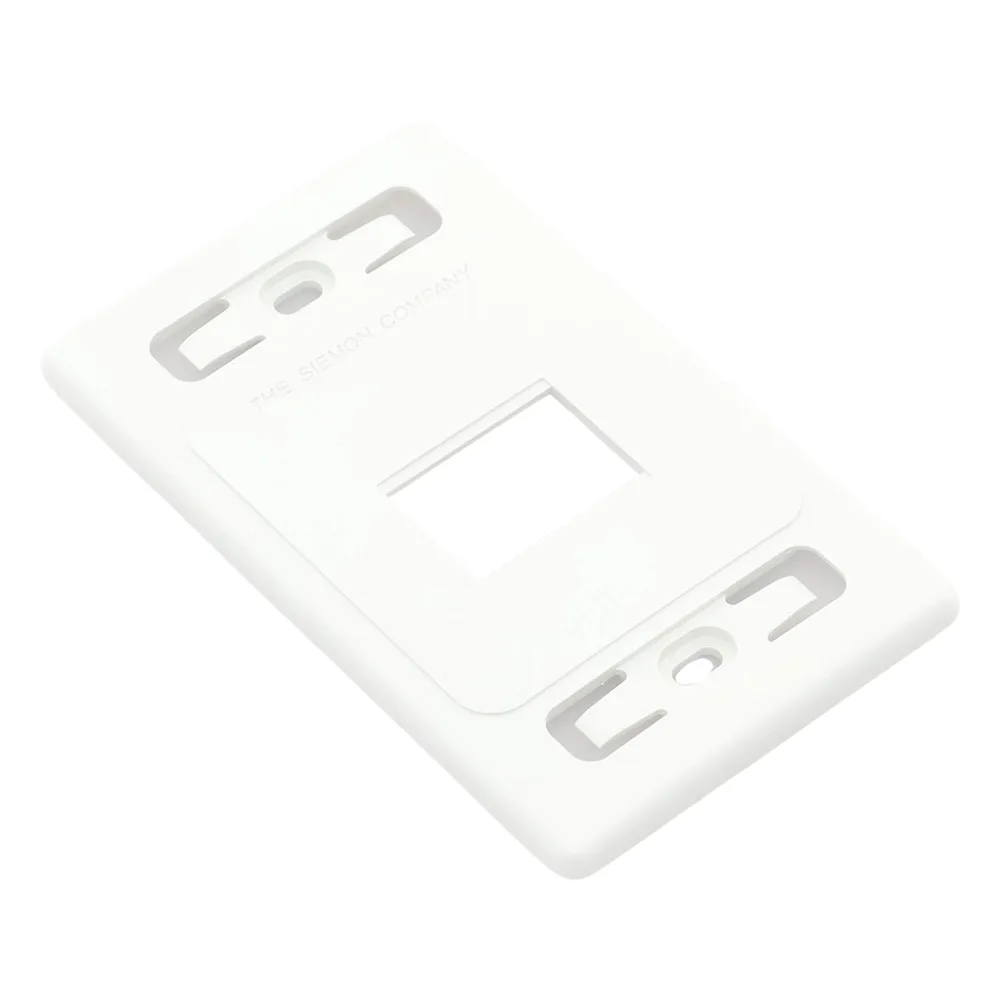 Placa de Pared Modular MAX, de 2 Salidas, Color Blanco, Versión Bulk (Sin Empaque Individual) – vista 5