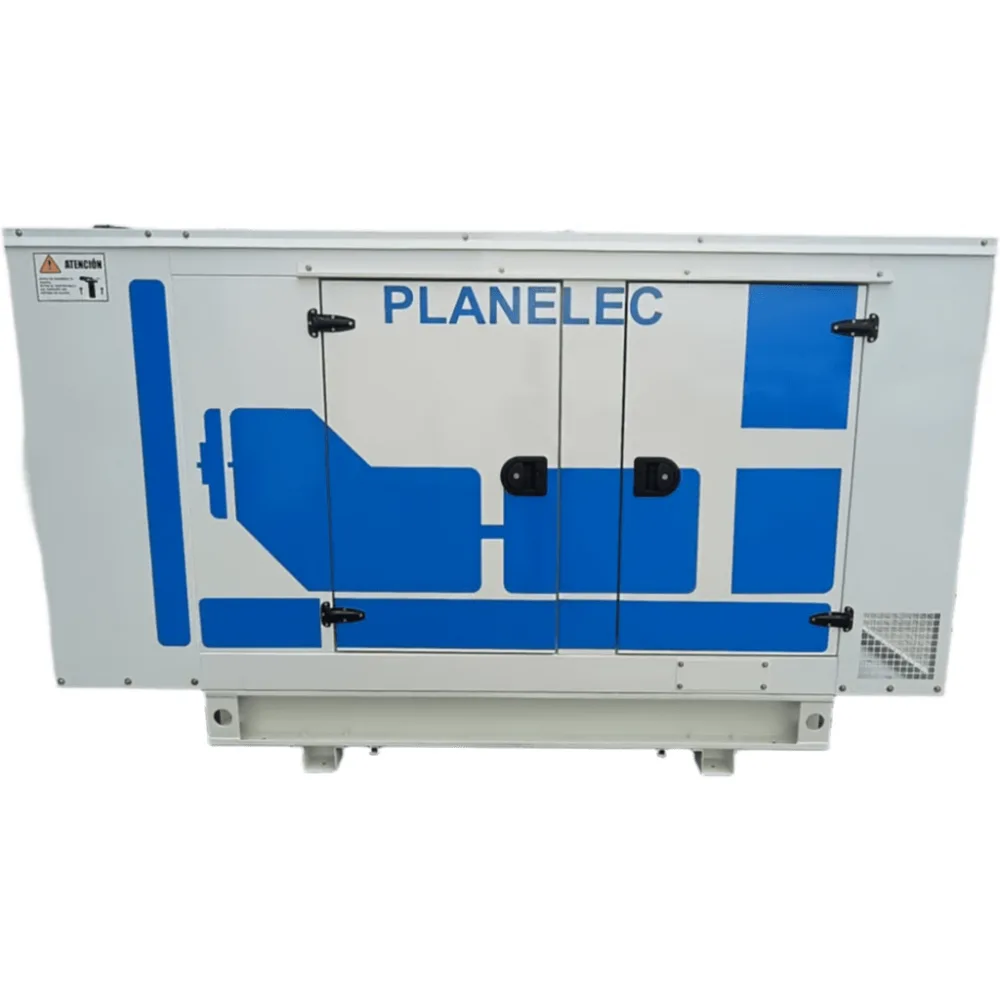 Planta de Emergencia Diesel/ 63 kW (79 kVA) Emergencia / 57 kW (71 kVA) Continuo / 220/127V / Trifásico 4 Hilos / 1800 RPM / Motor Cummins 4BTAA3.3G12 / Generador Stamford S1L2Y1 / Control PEM-CAP / Transferencia Automática/ Tanque 125 L