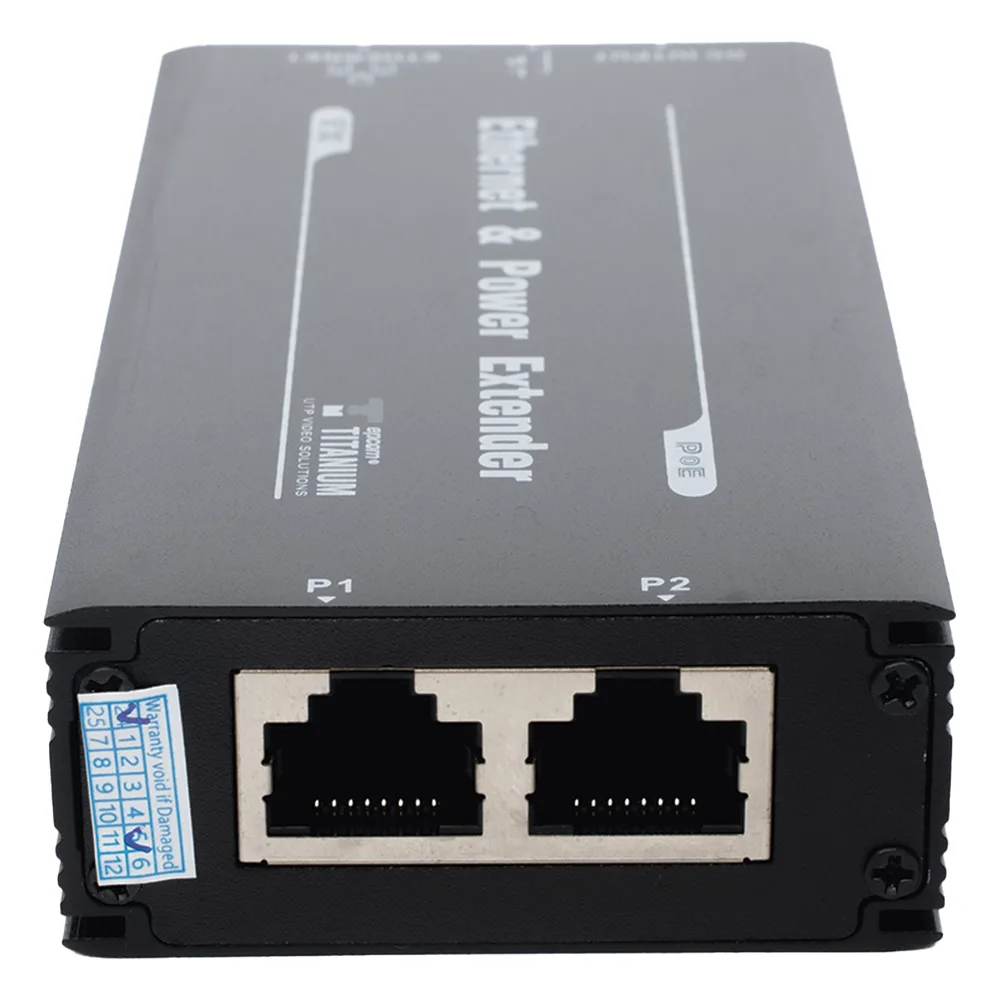 (POE 600 METROS) Transmisor para Extensor PoE TT-8001R  / 1 Puerto  para recepción de video y alimentación (PoE) / IDEAL PARA DOMOS Y CAMARAS IP / Conexión en Cascada / Soporta PTZ´s de 60 W / Soporta IEEE802.3af/at – vista 3
