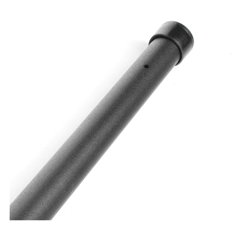 Poste de ESQUINA para Cerca Electrificada. Tubo Galva. de 1.4m, cal. 18 de 1" Diam. + Pintura Negra, ideal para 6 Aisladores – vista 2