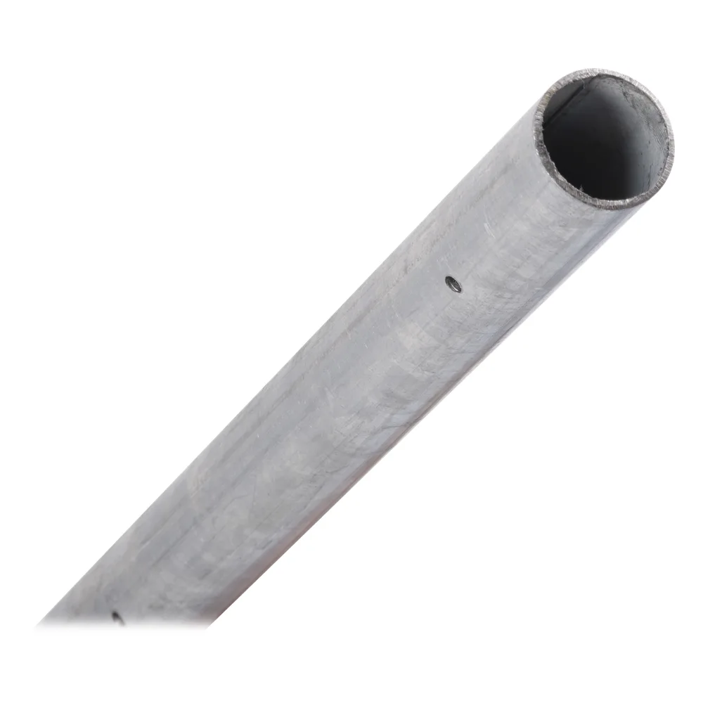 Poste de Esquina / Tubo Galvanizado G60 / 1.20 m (3.9 ft) / 5 Perforaciones / 1" Diámetro / Para Cerco Eléctrico – vista 2