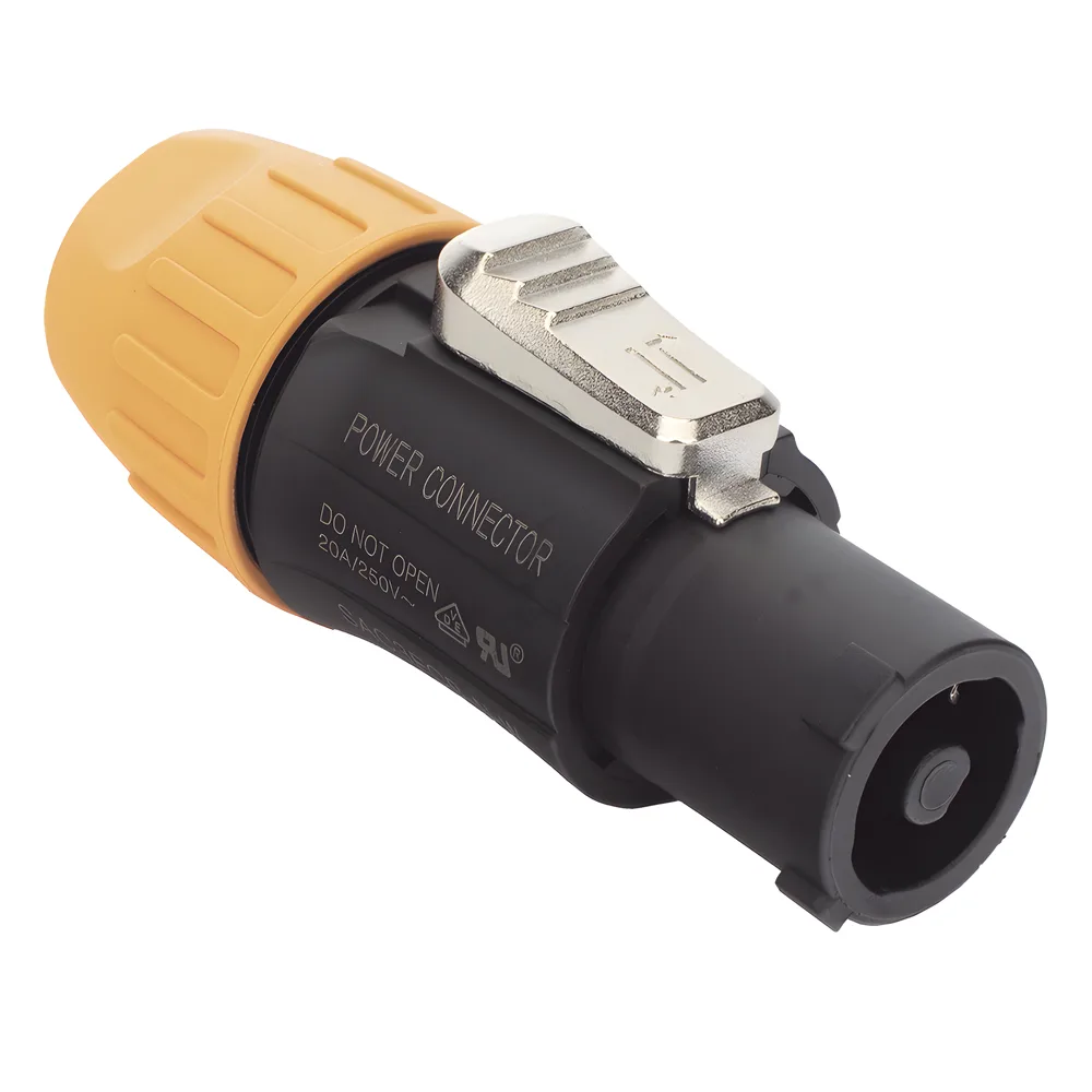 POWERCOM,  línea, neutro y conexión a tierra de seguridad preadaptada IP65 Color Negro – vista 3