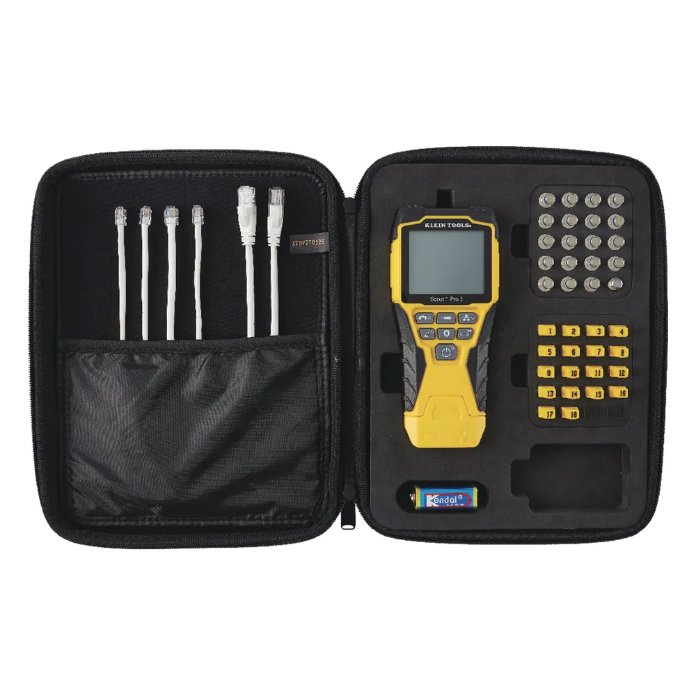 Probador Scout™ Pro 3 con kit de transmisores remotos de ubicación.