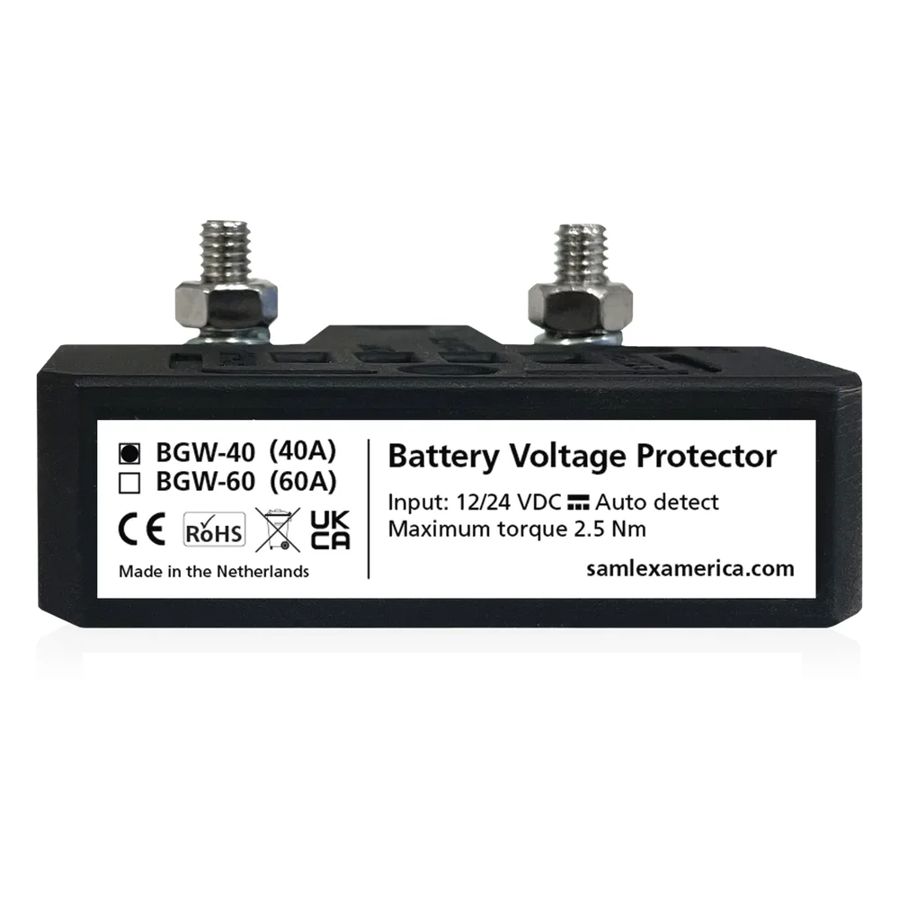 Protector de Baterías 12/24V a Prueba de Agua 40 A – vista 2