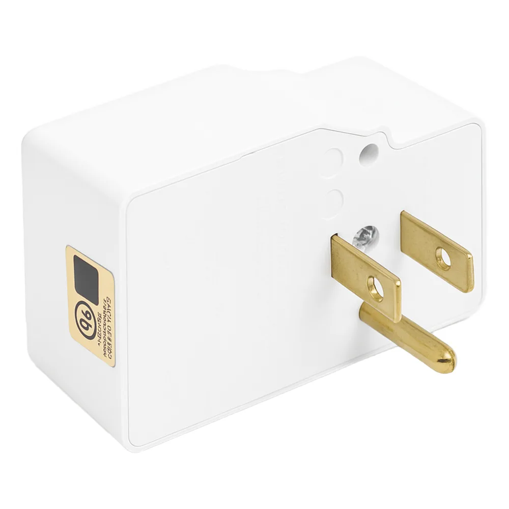 Protector Plug Pared / 120 VCA 15 A / 40,000 A / LED Diagnóstico / Transformadores de Alarma – vista 2
