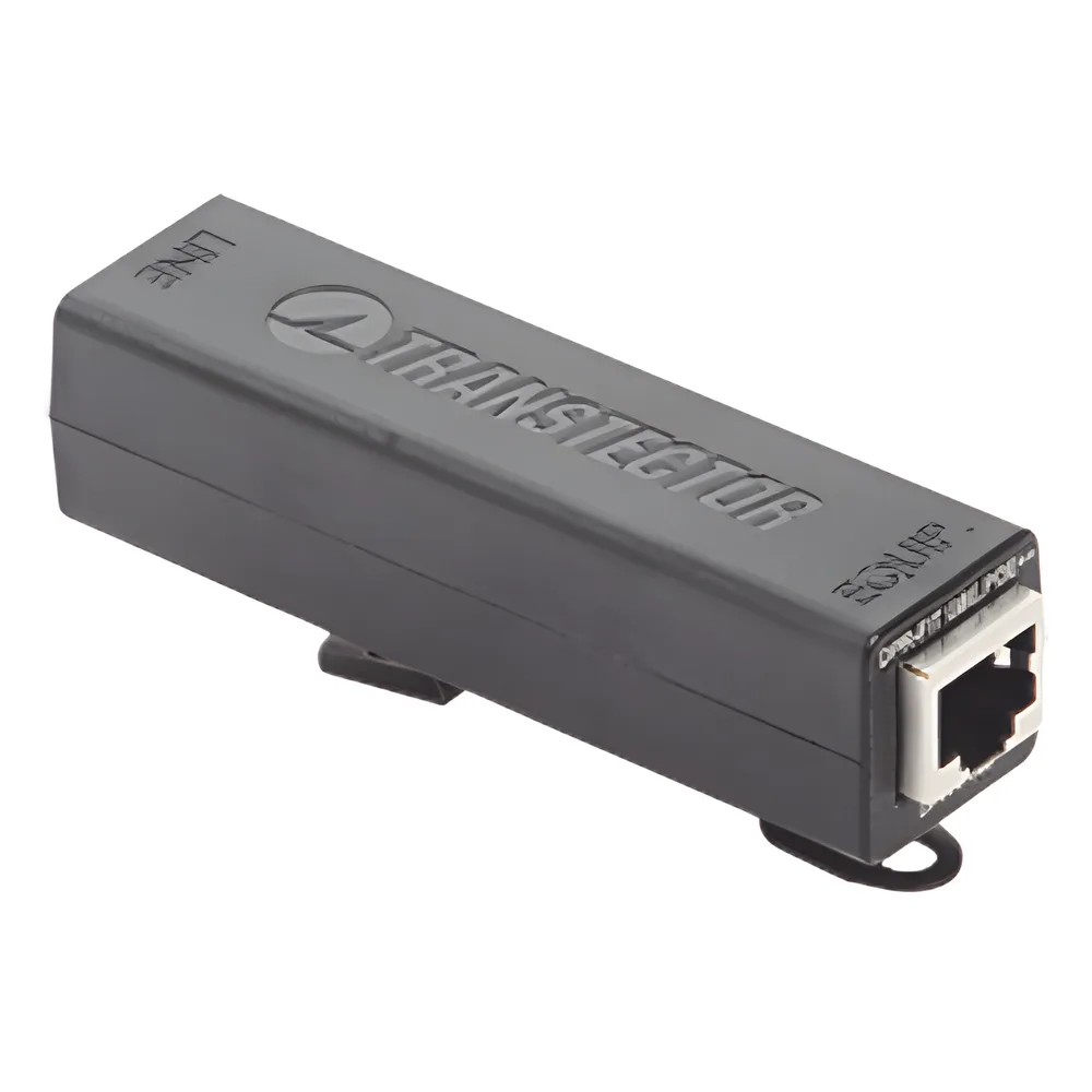 Protector PoE Modular Interior / Tecnología Híbrida SASD-GDT / 100W PoE++ / RJ45 / Montaje Rack DIN / Respuesta <5ns